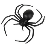 N44578 Spider Black Widow Plastic 15cm