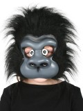N63155 Gorilla EVA Face Mask with Plush Hair