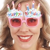 N7812 Happy Birthday Cup Cakes Glasses