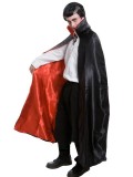 N95211 Cape Deluxe Black With Red Lining