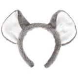 ND1350 Koala Ears on Headband Grey