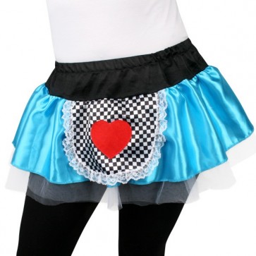 ND3113 Skirt Alice - Blue with Heart