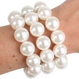 NL1063 Bracelet Pearl 3 Strand
