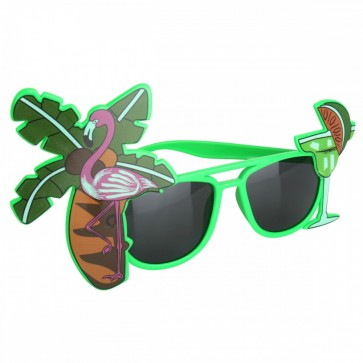 NL8091 Tropical Cocktail Green Sunglasses
