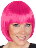 NW6567HP Paige Bob with Fringe Hot Pink