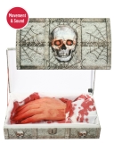 NZH0805 Moving Bloody Hand Skull Gift Box