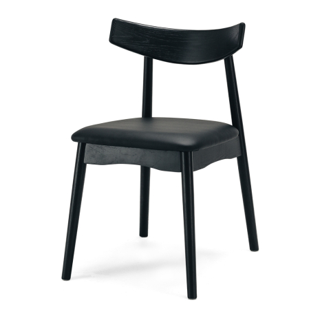 PLQINWAGB Wagner Chair (Black Oak)