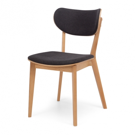 PLQINZUR Zurich Chair (Nat Oak) Dark Grey