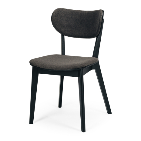 PLQINZURB Zurich Chair (Black Oak) Dark Grey