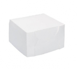 BC0001 Cake Box 4x4x3" White