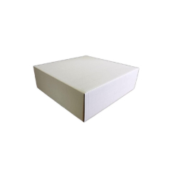 BC3025 Box Corrugated White 15x15x4" CKC-15