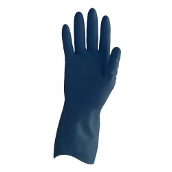 FC0110 Gloves Rubber Food Processing Blue X-Large 10.5