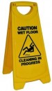 FE1050 SIGN Caution Wet Floor