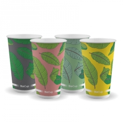 GB0027 Paper Cold Cup 16oz PLA BioPak BCC16
