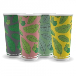 GB0033 Paper Cold Cup 22oz PLA BioPak BCC22