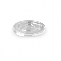 GB0070 Lid XSlot PLA 12/16/22oz BioPak Paper Cold Cup