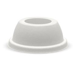 GB0227 Lid Pulp Dome Lge Hole t/s 90mm Cold Fade Cups BioPak 300-70