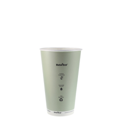 GB0326 Paper Cold Cup Pastel Olive 500ml 16oz