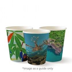 GD0050 Paper Hot Cups 8oz BioPak BC8-Art Series