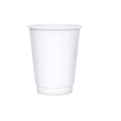 GD0052 Paper Hot Cups 8oz Dual Wall White RW