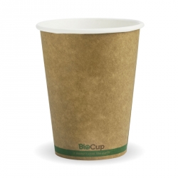 GD0088 Paper Hot Cups 12oz Kraft BioPak BCK12GS