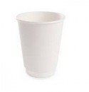 GD0144 Paper Hot Cups 16oz Dual Wall White RW