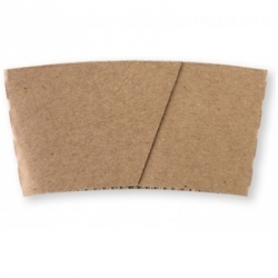 GD0240 Hot Cup Sleeves Kraft 8oz SK8