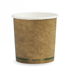GD0331 Paper Soup Cup Kraft 710ml, 24oz BioPak BSCK24GS