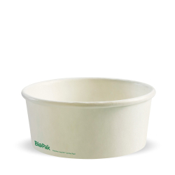 GD0421 Paper BioBowl White 24oz/750ml BioPak BLMEDIUMW