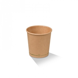 GD0456 Paper Bowl Kraft PLA Soup / Gelato 16oz, 500ml BBP16