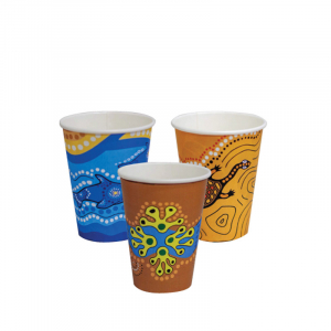 GD2209 Paper Hot Cups Eco 12oz Indigenous KEIP Series