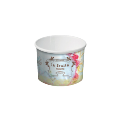 GF0005 Sundae Cups Paper - Gelato Print DPE4 4oz/120ml