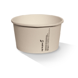 GF0021 Sundae Cups Hot/Cold Eco Bamboo Paper 8oz/236ml