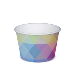 GF0022 Sundae Cups Paper Glacier Print 8oz/240ml