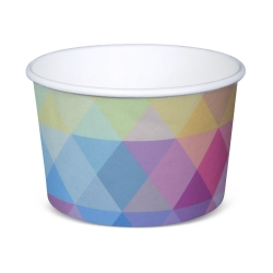 GF0031 Sundae Cups Paper Glacier Print 16oz/470ml