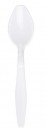 IC0044 Plastic Dessert Spoons HEAVY DUTY Pkt50
