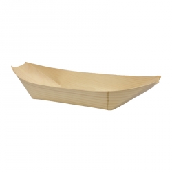IG1103 Pine Food Boat 225x110x30mm EcoStyle