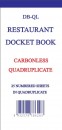 JD0005 Docket Book Lge Quad Carbonless DB-QL 001CL