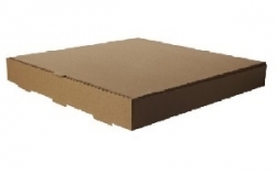 LC0015 Pizza Boxes Brown Plain 10"