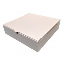 LC0038 Pizza Boxes White Plain 7" PKT50