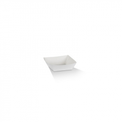 OB0150 Food Tray Mini White 55 x 55 x 25mm TMINI