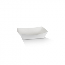 OB0152 Food Tray Small #2 White 110 x 75 x 40mm T2