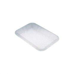 OB0270 Food Tray RPET Clear 8x5" Envirochoice