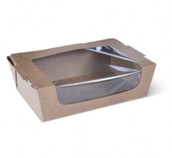 QB1122 Hot Food Box w/window Detpak Large L602S0010