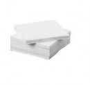 RC0010 Napkins 2 Ply Lunch White Embossed Trinsons