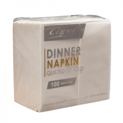 RF0025 Napkins Quilted Dinner GT FOLD Capri