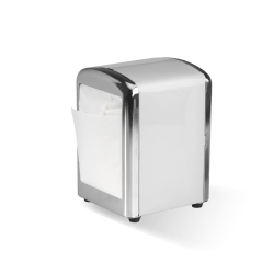 RH0005 Napkin Dispenser S/Steel - Compact D-Fold TCDTTU
