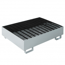 2/4 Drum Metal Spill Containment Pallet