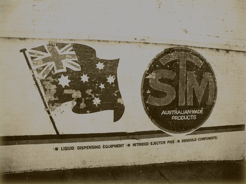 STM Australia's first store art
