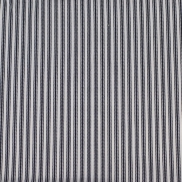 Ticking-Stripe Navy Uncoated 140cm